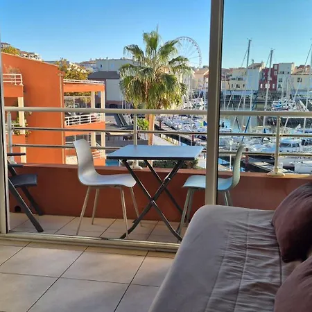 شقة Le Matago A37, Superbe Vue Port, Clim, Parking آجد