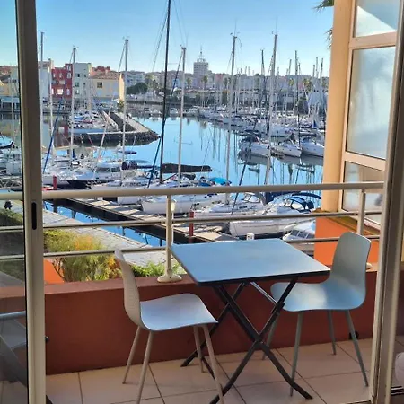 Le Matago A37, Superbe Vue Port, Clim, Parking شقة